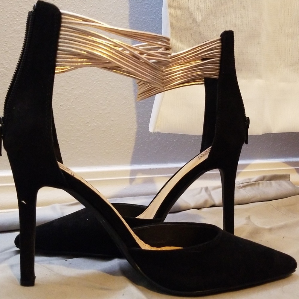 Strappy heels